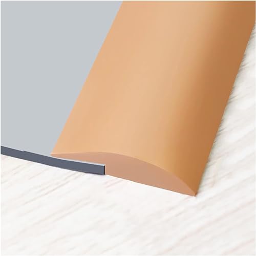 ININOSNP PVC Floor Transition Strip, Self Adhesive Edging Trim Strip for Threshold Transitions with a Height Less Than 5 mm Carpet and Floor Tiles(B,2.5m) von ININOSNP