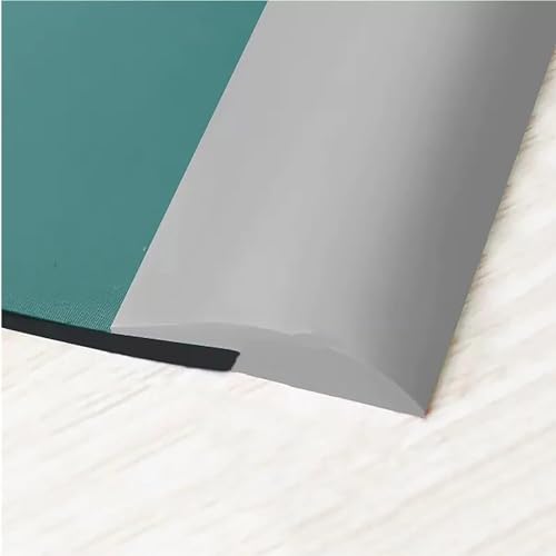ININOSNP PVC Floor Transition Strip, Self Adhesive Edging Trim Strip for Threshold Transitions with a Height Less Than 5 mm Carpet and Floor Tiles(D,3.5m) von ININOSNP