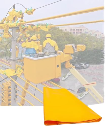 ININOSNP Schutz vor Stromschlägen 0,4 KV Hochspannungs-Isoliermatte - Sicherheitsmatte for elektrische Arbeiten, enthält nur eine Decke(100x120cm) von ININOSNP