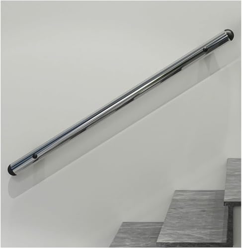 ININOSNP Schwebende Treppenhandläufe Edelstahl-Handlauftreppe, Wandmontage, Innenhandlauf, dekoratives Geländer(80cm) von ININOSNP