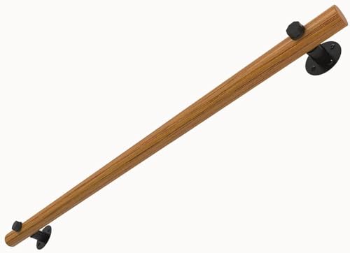 ININOSNP Schwebende Treppenhandläufe Geländer mit Zubehör for Metallhalterungen, rutschfeste Handläufe for den Innen- und Außenbereich, Sicherheitsstützstange for Treppen(350cm) von ININOSNP