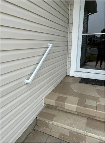 ININOSNP Schwebende Treppenhandläufe Handläufe, Treppen, Handläufe, Wandstützen, Innentreppenhandläufe(Bianco,120cm) von ININOSNP