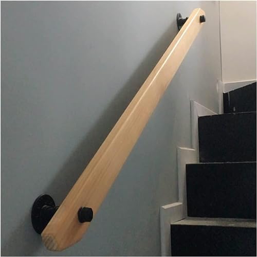 ININOSNP Schwebende Treppenhandläufe Handläufe, Treppenhandläufe for den Innenbereich, rutschfeste Treppenhandläufe for den Innen-/Korridor/Dachboden(80cm) von ININOSNP
