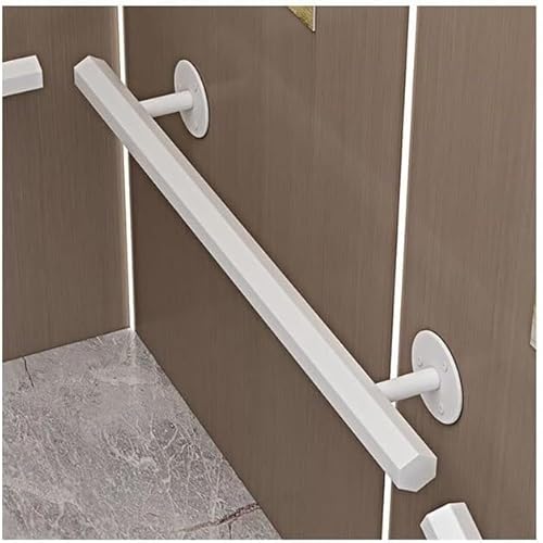 ININOSNP Schwebende Treppenhandläufe Handläufe for drinnen oder draußen, Treppengeländer, DIY-Komplett-Treppengeländer-Kit for Senioren(Bianco,80cm/2.6ft) von ININOSNP