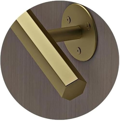 ININOSNP Schwebende Treppenhandläufe Handläufe for drinnen oder draußen, Treppengeländer, DIY-Komplett-Treppengeländer-Kit for Senioren(Gold,80cm/2.6ft) von ININOSNP