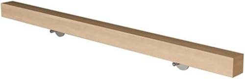 ININOSNP Schwebende Treppenhandläufe Handlauf for Innentreppen mit Zubehör for Metallhalterungen, Handlauf for Flurwände, Stützstange for Sicherheitstreppen im Dachgeschoss(50cm) von ININOSNP