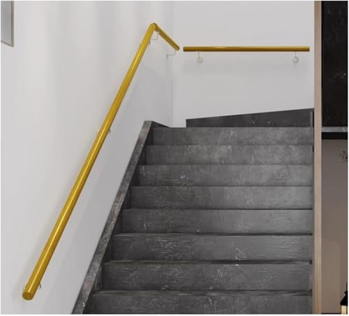 ININOSNP Schwebende Treppenhandläufe Holzhandlauftreppe, Dachbodenhandlauf im Innen- und Außenbereich, Korridor-Stützstange(100cm) von ININOSNP