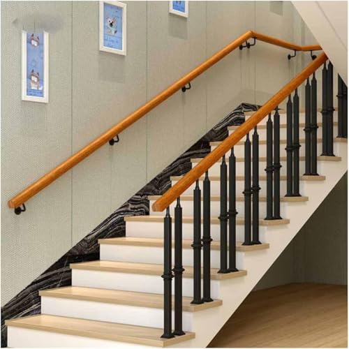 ININOSNP Schwebende Treppenhandläufe Sicherer, Rutschfester Treppenhandlauf for Bar-Dachbodenbrüstungskorridore(80cm) von ININOSNP