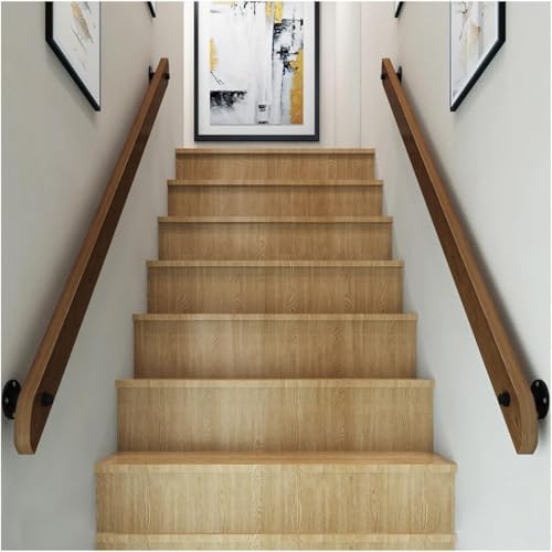 ININOSNP Schwebende Treppenhandläufe Treppengeländer for den Innenbereich, Treppengeländerstangen for Senioren, Wandmontage for Flur und Dachboden(80cm) von ININOSNP