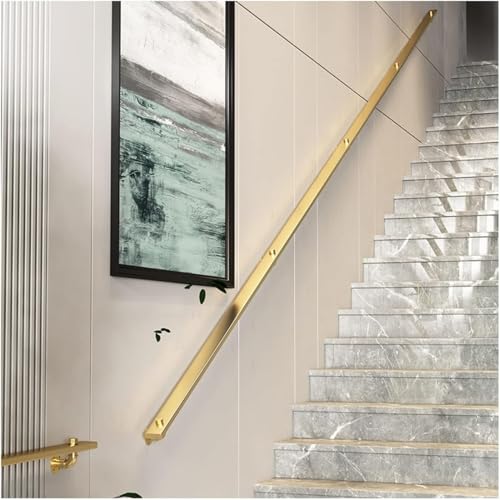 ININOSNP Schwebende Treppenhandläufe Treppenhandlauf Handlauf, Wandmontierter dekorativer Handlauf for Innentreppen, (30cm) von ININOSNP