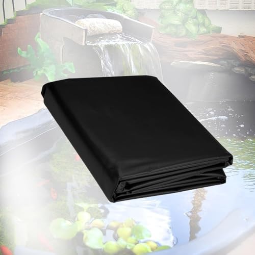 ININOSNP Teichfolie für Fischteiche 0.12mm HDPE Flexible Garten-Teich-Fischteich-Zwischenlage mit faltbarem Entwurf(5x10m) von ININOSNP