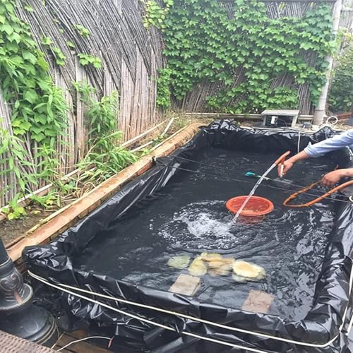 ININOSNP Teichfolie für Fischteiche Strapazierfähige Folie, 5 x 9 m, geeignet for Fischteiche, Wasserspiele, Bäche und Landschaftsgestaltung ININOSNP Teichfolie für Fischteiche Strapazierfähige Folie, 5 x 9 m, geeignet for Fischteiche, Wasserspiele, Bäche und Landschaftsgestaltung von ININOSNP
