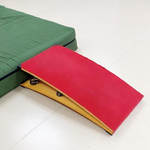 ININOSNP Tragbares Trampolin Home Floor Vault Spring Board 6 Springs Wood Springboards Adult Gymnasts Sport Equipment Fitness/Vaulting Training Use von ININOSNP