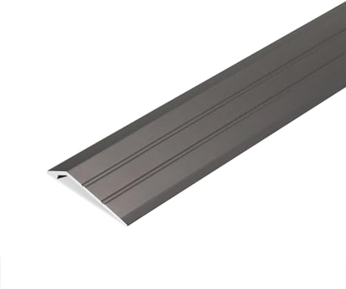 ININOSNP Übergangsleisten, Übergangsleisten von Holz zu Fliesen, Metallkantenleisten for Türöffnungen, Reduzierung von Schwellenspaltverbindungen(Style4) von ININOSNP