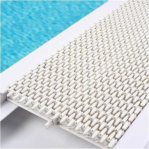 ININOSNP Wirbelverhindernde Entwässerungsabdeckung Schwimmbad Überlauf Entwässerung Gitter Kunststoff Filter Schutz Entwässerung Rinnenabdeckungen(30cm) von ININOSNP