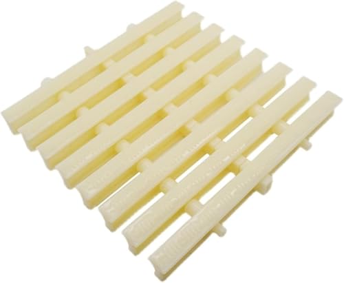 ININOSNP Wirbelverhindernde Entwässerungsabdeckung Überlaufgitter und Abdeckplatten for Entwässerungsrinnen aus Kunststoff eignen Sich for Gehwege, Balkone und Duschbereiche.(Width30cm-1PCS) von ININOSNP