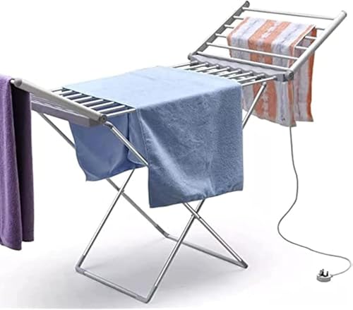 ININOSNP Zusammenklappbarer Wäscheständer Elektrischer Wäschetrockner for Trocknen von Kleidung und Handtüchern bei konstanter Temperatur ININOSNP Zusammenklappbarer Wäscheständer Elektrischer Wäschetrockner for Trocknen von Kleidung und Handtüchern bei konstanter Temperatur von ININOSNP