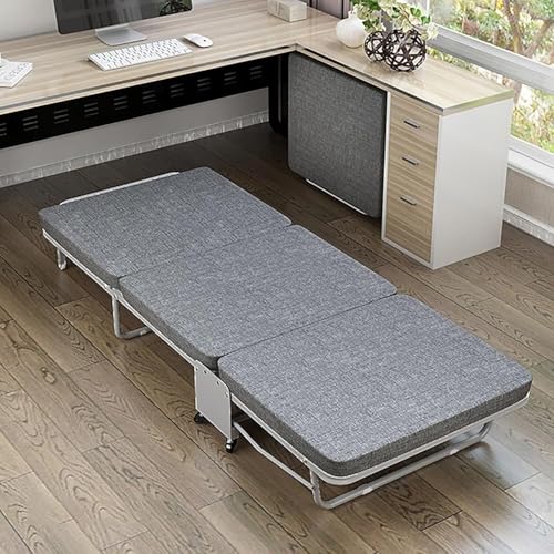 Memory-Schaum-Klappbett GLFNB Klappbett Einzelbett Tragbares Rollbett mit Memory Foam-Matratze Schlafsofa Stabiles Metallgestell Campingbett mit Rädern Faltbares Versteckbett Tragfähig 200 kg 180 × 60 Memory-Schaum-Klappbett GLFNB Klappbett Einzelbett Tragbares Rollbett mit Memory Foam-Matratze Schlafsofa Stabiles Metallgestell Campingbett mit Rädern Faltbares Versteckbett Tragfähig 200 kg 180 × 60 von ININOSNP