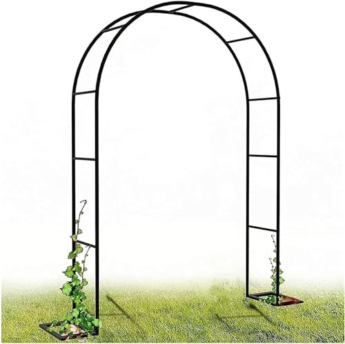 Metall Gartenbäume Hochzeitsbogenpflanzen Garten Garten Bäume Kletterpflanzen Hochzeitsbogenzeremonie Unterstützung(W2.8M*H2.2M) von ININOSNP