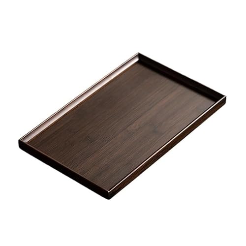 INIULLUV Serving Trays Tea Tray Wooden Tray Japanese Tea Tray Large and Small Tea Set Retro Storage Tray One Person Tea Tray Trays for Serving Food von INIULLUV