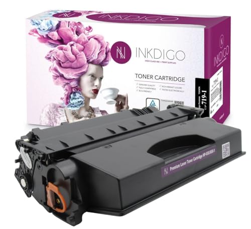 CRG719H CRG-719H Toner Premium TÜV Schwarz Kompatibel Canon I-Sensys LBP-251dw, LBP-252dw, LBP-253dw, LBP-6300DN, LBP-6670DN, MF416dw, MF419x,MF6140dn von INKDIGO