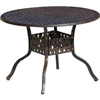 Inko Gartentisch Alu-Guss bronze Terrassentisch Form/Größe nach Wahl Ø 106 cm Inko Gartentisch Alu-Guss bronze Terrassentisch Form/Größe nach Wahl Ø 106 cm von INKO