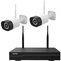 INKO-22M wlan IP-Überwachungskamera-Set 4-Kanal mit 2 Kameras 1920 x 1080 Pixel - Inkovideo von INKOVIDEO