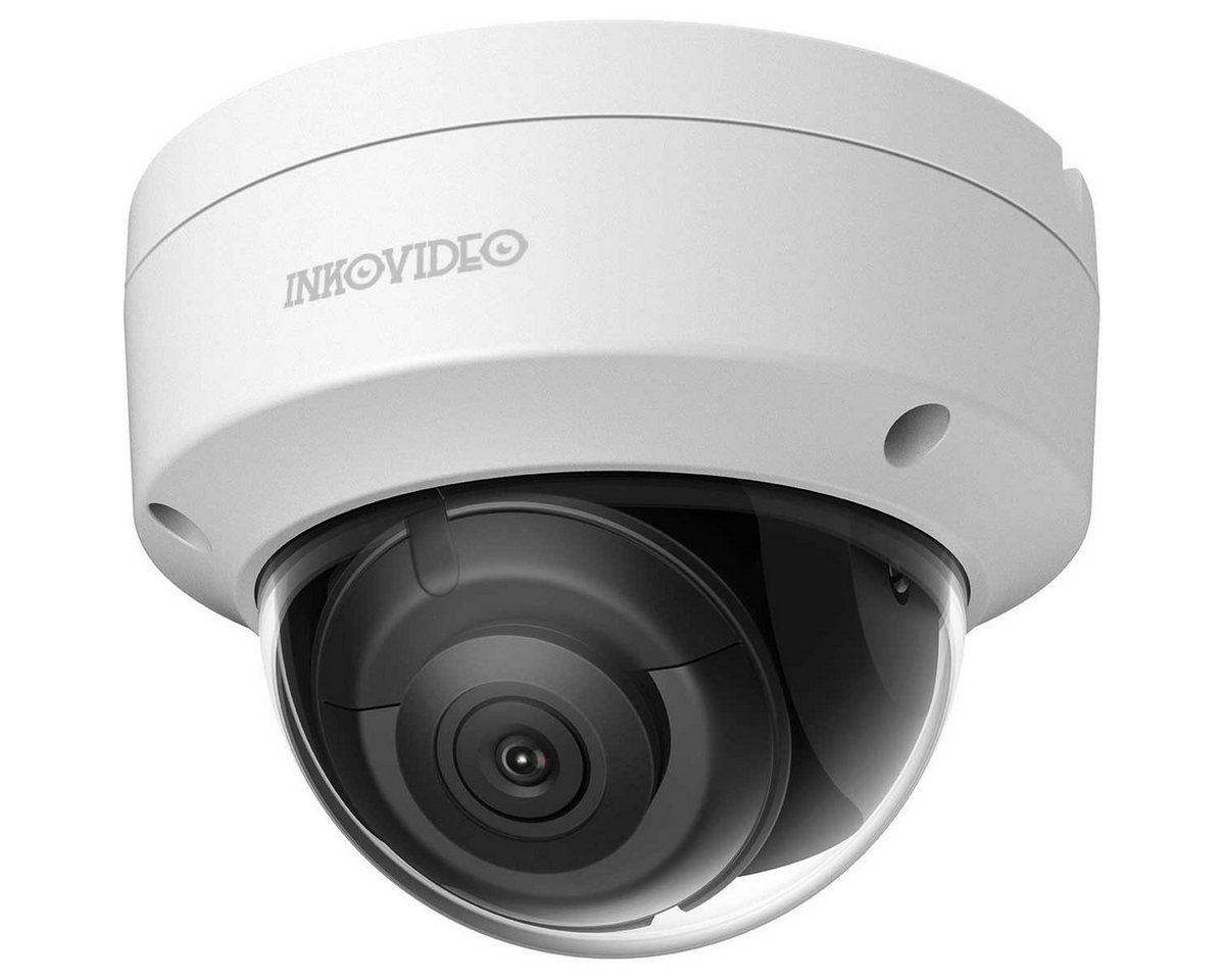 INKOVIDEO Überwachungskamera V-811-8MW 4K 8 MP PoE Netzwerk Dome Kamera (Außenbereich, Innenbereich, ONVIF, H.265+, Nachtsicht, Erkennung von Personen und Fahrzeugen) INKOVIDEO Überwachungskamera V-811-8MW 4K 8 MP PoE Netzwerk Dome Kamera (Außenbereich, Innenbereich, ONVIF, H.265+, Nachtsicht, Erkennung von Personen und Fahrzeugen) von INKOVIDEO