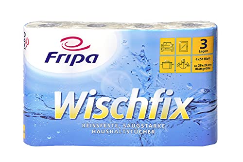 Fripa K chenrolle Wischfix, 3-lagig, hochweiá von fripa