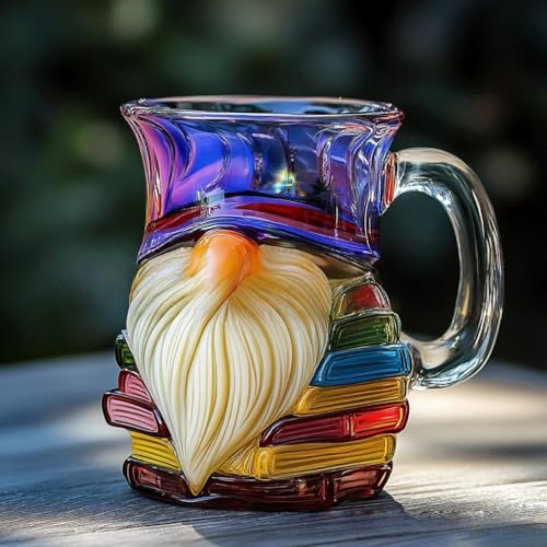 INLANDSIS Lackierter Buchbecher, Neuheit Lesen Kaffeetasse, 3D Neuartige Lesetasse, Lehrer und Literaturbegeisterte (Weise B) von INLANDSIS