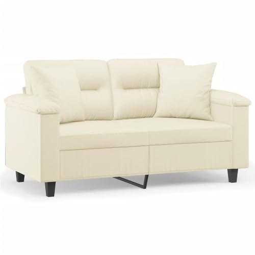 INLIFE 2-Sitzer-Sofa mit Zierkissen Creme 120 cm Kunstleder,Möbel,Sofas,Creme,25.75 KG,3200984 INLIFE 2-Sitzer-Sofa mit Zierkissen Creme 120 cm Kunstleder,Möbel,Sofas,Creme,25.75 KG,3200984 von INLIFE