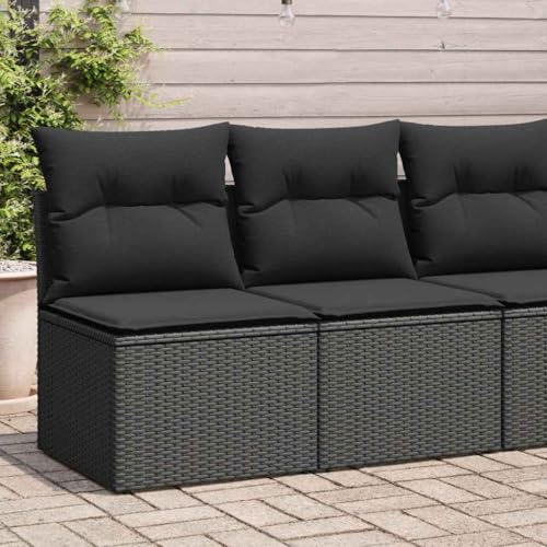 INLIFE 2-TLG. Garten-Sofagarnitur mit Kissen Schwarz Poly Rattan,Möbel,Gartenmöbel,Gartenmöbel-Sets,Schwarz,15.6 KG,3325231 INLIFE 2-TLG. Garten-Sofagarnitur mit Kissen Schwarz Poly Rattan,Möbel,Gartenmöbel,Gartenmöbel-Sets,Schwarz,15.6 KG,3325231 von INLIFE