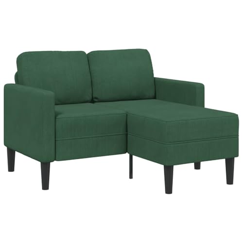 INLIFE 2er-Sofa mit Chaiselongue L-Form Dunkelgrün 125 cm Leinen,Möbel,Sofas,Grün,27.2 KG,4107081 INLIFE 2er-Sofa mit Chaiselongue L-Form Dunkelgrün 125 cm Leinen,Möbel,Sofas,Grün,27.2 KG,4107081 von INLIFE