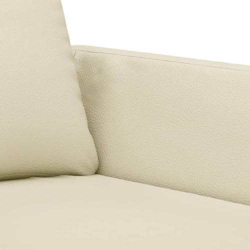 INLIFE 3-Sitzer-Sofa Creme 180 cm Kunstleder,Möbel,Sofas,Creme,30.2 KG,359339 INLIFE 3-Sitzer-Sofa Creme 180 cm Kunstleder,Möbel,Sofas,Creme,30.2 KG,359339 von INLIFE