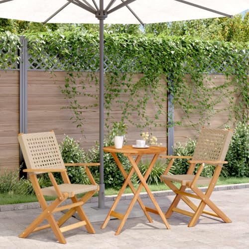 INLIFE 3-TLG. Bistro-Set Beige Poly Rattan und Massivholz,Möbel,Gartenmöbel,Gartenmöbel-Sets,Beige,19.8 KG,3281792 INLIFE 3-TLG. Bistro-Set Beige Poly Rattan und Massivholz,Möbel,Gartenmöbel,Gartenmöbel-Sets,Beige,19.8 KG,3281792 von INLIFE