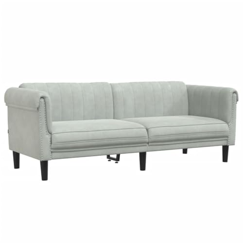 INLIFE 3-TLG. Sofagarnitur Hellgrau Samt,Möbel,Sofas,Grau,74.4 KG,3209209 INLIFE 3-TLG. Sofagarnitur Hellgrau Samt,Möbel,Sofas,Grau,74.4 KG,3209209 von INLIFE