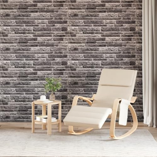INLIFE 3D-Wandpaneele 10 STK. Anthrazit 100x50 cm EPS,Heimwerkerbedarf,Baumaterialien,Wandverkleidung,Anthrazit,14.25 KG,4008549 von INLIFE