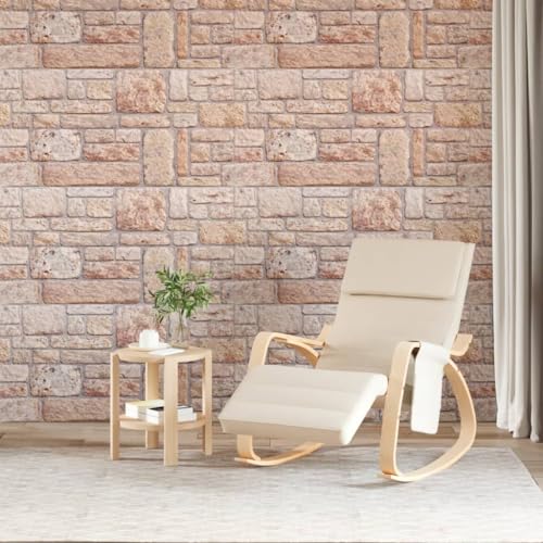 INLIFE 3D-Wandpaneele 10 STK. Braun 100x50 cm EPS,Heimwerkerbedarf,Baumaterialien,Wandverkleidung,Braun,14.25 KG,4008551 von INLIFE