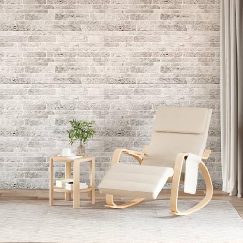 INLIFE 3D-Wandpaneele 10 STK. Hellgrau 100x50 cm EPS,Heimwerkerbedarf,Baumaterialien,Wandverkleidung,Grau,14.25 KG,4008550 von INLIFE