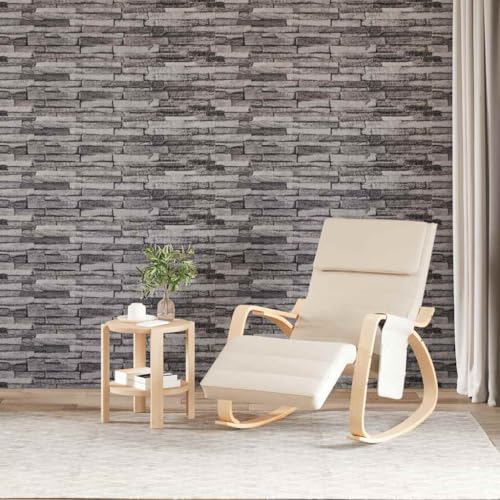 INLIFE 3D-Wandpaneele 14 STK. Anthrazit 100x25 cm EPS,Heimwerkerbedarf,Baumaterialien,Wandverkleidung,Anthrazit,10 KG,4008555 von INLIFE