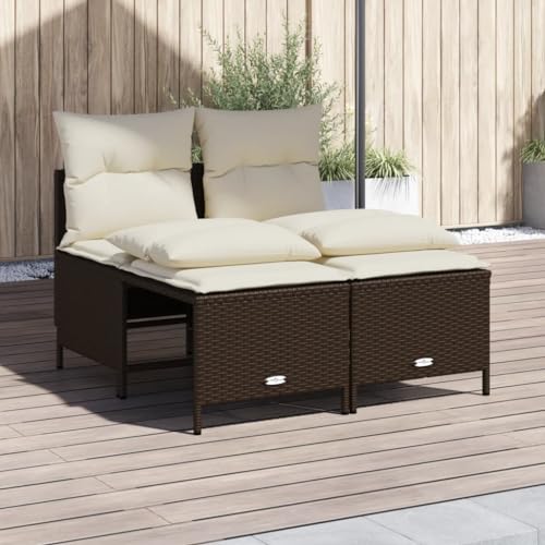 INLIFE 4-TLG. Garten-Sofagarnitur mit Kissen Braun Poly Rattan,Möbel,Gartenmöbel,Gartenmöbel-Sets,Braun,19.2 KG,368372 INLIFE 4-TLG. Garten-Sofagarnitur mit Kissen Braun Poly Rattan,Möbel,Gartenmöbel,Gartenmöbel-Sets,Braun,19.2 KG,368372 von INLIFE