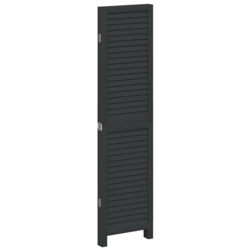 INLIFE 4-TLG. Paravent Schwarz Massivholz Paulownia,Möbel,Raumteiler,Schwarz,6.95 KG,358849 INLIFE 4-TLG. Paravent Schwarz Massivholz Paulownia,Möbel,Raumteiler,Schwarz,6.95 KG,358849 von INLIFE