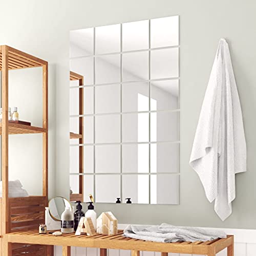 INLIFE 48-TLG. Spiegelfliesen-Set Quadratisch Glas,Heim & Garten,Dekoration,Spiegel,Silber,10.2 KG,3051490 INLIFE 48-TLG. Spiegelfliesen-Set Quadratisch Glas,Heim & Garten,Dekoration,Spiegel,Silber,10.2 KG,3051490 von INLIFE