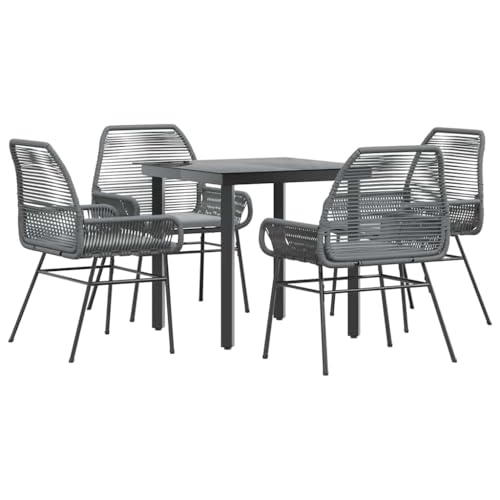 INLIFE 5-TLG. Garten-Essgruppe mit Kissen Grau Poly Rattan Glas,Möbel,Gartenmöbel,Gartenmöbel-Sets,Grau,43.34 KG,3334577 INLIFE 5-TLG. Garten-Essgruppe mit Kissen Grau Poly Rattan Glas,Möbel,Gartenmöbel,Gartenmöbel-Sets,Grau,43.34 KG,3334577 von INLIFE