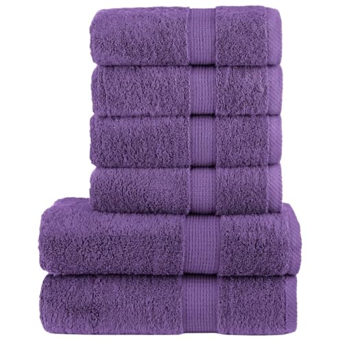 INLIFE 6 TLG. Premium-Handtuch-Set SOLUND Lila 600 g/m²,Heim & Garten,Haushaltswäsche,Handtücher,Lila,2.83 KG,137562 INLIFE 6 TLG. Premium-Handtuch-Set SOLUND Lila 600 g/m²,Heim & Garten,Haushaltswäsche,Handtücher,Lila,2.83 KG,137562 von INLIFE