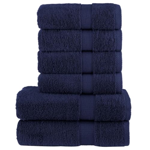 INLIFE 6 TLG. Premium-Handtuch-Set SOLUND Marineblau 600 g/m²,Heim & Garten,Haushaltswäsche,Handtücher,Blau,2.83 KG,137558 INLIFE 6 TLG. Premium-Handtuch-Set SOLUND Marineblau 600 g/m²,Heim & Garten,Haushaltswäsche,Handtücher,Blau,2.83 KG,137558 von INLIFE
