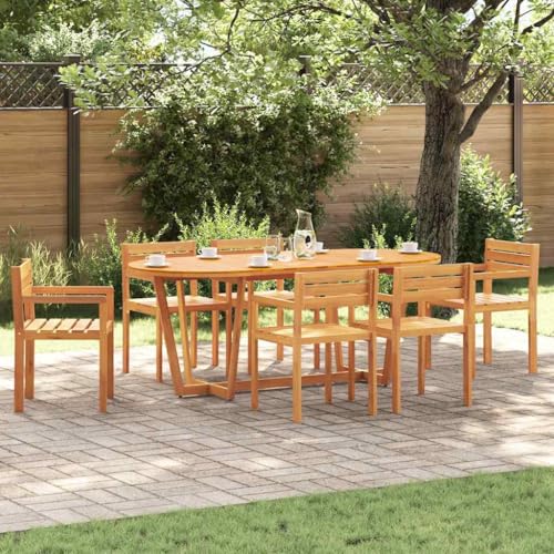 INLIFE 7-teiliges Garten-ESS-Set aus Massivholz Akazie,Möbel,Gartenmöbel,Gartenmöbel-Sets,Braun,69 KG,3334772 INLIFE 7-teiliges Garten-ESS-Set aus Massivholz Akazie,Möbel,Gartenmöbel,Gartenmöbel-Sets,Braun,69 KG,3334772 von INLIFE