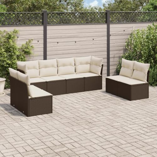 INLIFE 8-TLG. Garten-Sofagarnitur mit Kissen Braun Poly Rattan,Möbel,Gartenmöbel,Gartenmöbel-Sets,Braun,60 KG,3217453 INLIFE 8-TLG. Garten-Sofagarnitur mit Kissen Braun Poly Rattan,Möbel,Gartenmöbel,Gartenmöbel-Sets,Braun,60 KG,3217453 von INLIFE