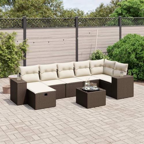 INLIFE 8-TLG. Garten-Sofagarnitur mit Kissen Braun Poly Rattan,Möbel,Gartenmöbel,Gartenmöbel-Sets,Braun,64.8 KG,3264469 INLIFE 8-TLG. Garten-Sofagarnitur mit Kissen Braun Poly Rattan,Möbel,Gartenmöbel,Gartenmöbel-Sets,Braun,64.8 KG,3264469 von INLIFE