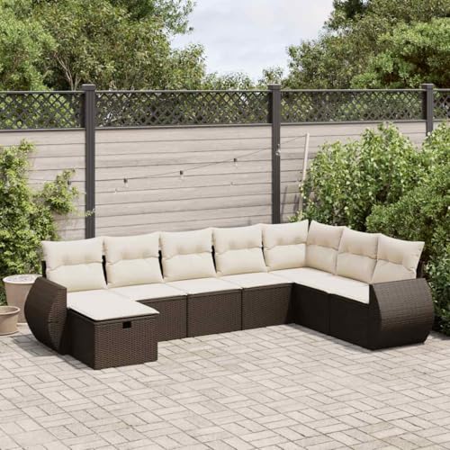 INLIFE 8-TLG. Garten-Sofagarnitur mit Kissen Braun Poly Rattan,Möbel,Gartenmöbel,Gartenmöbel-Sets,Braun,67.8 KG,3325639 INLIFE 8-TLG. Garten-Sofagarnitur mit Kissen Braun Poly Rattan,Möbel,Gartenmöbel,Gartenmöbel-Sets,Braun,67.8 KG,3325639 von INLIFE